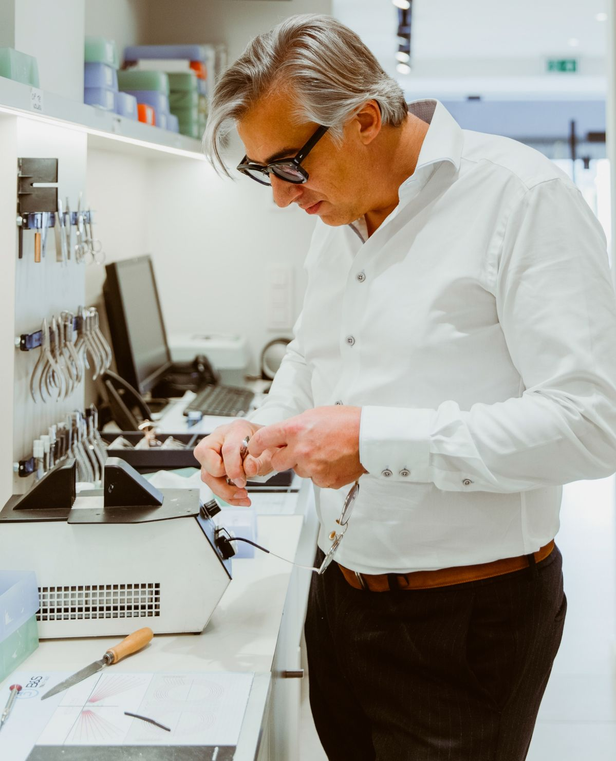 Optician consultation